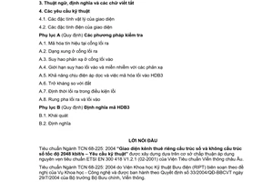Tiêu chuẩn ngành TCN 68-225:2004 về giao diện kênh thuê riêng cấu trúc số và không cấu trúc số tốc độ 2048 kbit/s - Yêu cầu kỹ thuật do Bộ Bưu chính Viễn thông ban hành