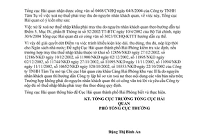 Công văn  4009/TCHQ-KTTT  xoá nợ thuế truy thu theo TT32