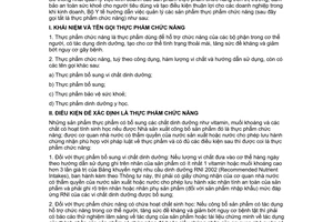 Thông tư 08/2004/TT-BYT hướng dẫn quản lý sản phẩm thực phẩm chức năng