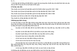Tiêu chuẩn xây dựng Việt Nam TCXDVN 319:2004 về lắp đặt hệ thống nối đất thiết bị cho các công trình công nghiệp - yêu cầu chung do Bộ Xây dựng ban hành