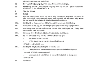 Tiêu chuẩn xây dựng Việt Nam TCXDVN 310:2004 về vật liệu lọc dạng hạt dùng trong hệ thống xử lý nước sạch - yêu cầu kỹ thuật do Bộ Xây dựng ban hành