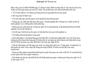 Công văn 4247/TCHQ-HTQT  báo cáo tình hình thực hiện Danh mục các biện pháp thuận lợi hoá thương mại  APEC