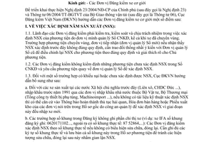Công văn 721/2004 ĐK  hướng dẫn bổ sung triển khai NĐ 23/2004/NĐ-CP và TT 06/2004/TT-BGTVT