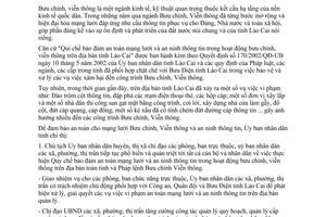 Chỉ thị 13/2004/CT-UB công tác bảo vệ an toàn mạng lưới bưu chính viễn thông Lào Cai