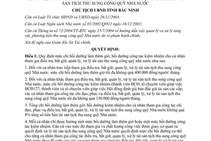 Quyết định 1459/QĐ-CT năm 2004 chi bồi dưỡng làm thêm giờ kiêm nhiệm điều tra xử lý tài sản tịch thu Bắc Ninh