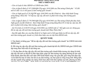 Nghị quyết 1b/2004/NQBT-HĐND5 sắp xếp đổi mới lâm trường quốc doanh Thừa Thiên Huế