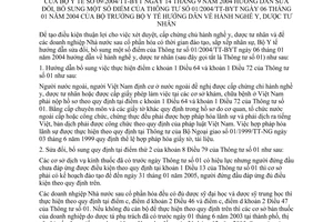 Thông tư 09/2004/TT-BYT hành nghề y dược tư nhân sửa đổi 01/2004/TT-BYT