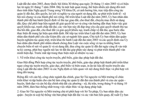 Chỉ thị 26/2004/CT-UB tổ chức triển khai Luật đất đai năm 2003