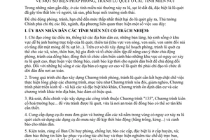 Chỉ thị 32/2004/CT-TTg biện pháp phòng tránh lũ quét tỉnh miền núi