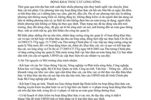 Chỉ thị 14/2004/CT-UB tăng cường quản lý khai thác cát lòng sông Bến Tre