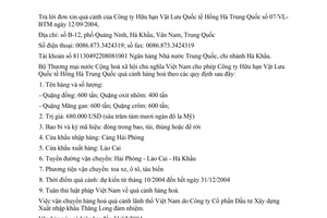 Công văn  5436TM/XNK quá cảnh hàng hoá