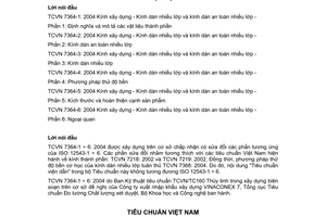 Tiêu chuẩn Việt Nam TCVN 7364-1:2004 về kính xây dựng - kính dán nhiều lớp và kính dán an toàn nhiều lớp - Phần 1: Định nghĩa và mô tả các vật liệu thành phần do Bộ Khoa học và Công nghệ ban hành