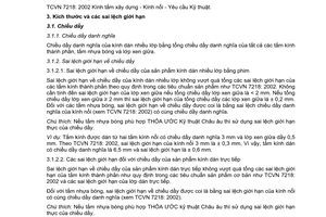 Tiêu chuẩn Việt Nam TCVN 7364-5:2004 về kính xây dựng - kính dán nhiều lớp và kính dán an toàn nhiều lớp - Phần 5: Kích thước và hoàn thiện cạnh sản phẩm do Bộ Khoa học và Công nghệ ban hành
