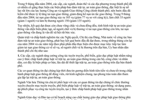 Chỉ thị 21/2004/CT-UB tăng cường biện pháp bảo đảm trật tự an toàn giao thông Cần Thơ