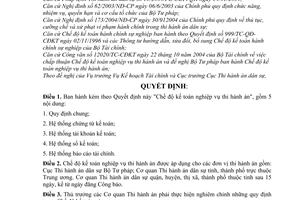 Quyết định 572/2004/QĐ-BTP  Chế độ kế toán nghiệp vụ thi hành án