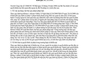 Công văn  1682/BTP-PLHS-HC  giải quyết khiếu nại liên quan đến ngoại tệ