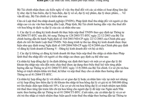 Công văn 13692 TC/TCT thuế thu nhập cá nhân làm đại lý