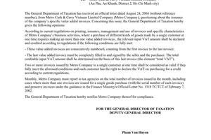 Official Dispatch No. 3907/TCT-DTNN, on issuance and making of specific value