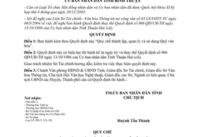 Quyết định 78/2004/QĐ-UBBT Quy chế thành lập quản lý sử dụng Quỹ văn hóa