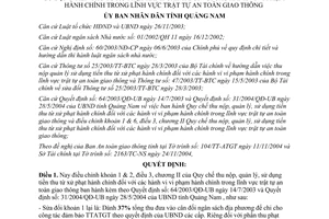 Quyết định 88/2004/QĐ-UB điều chỉnh khoản 1 và 2 điều 3 chương II của Quy chế