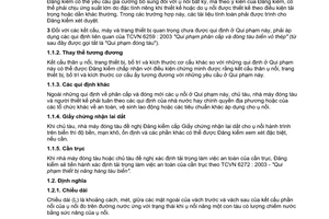 Tiêu chuẩn quốc gia TCVN 6274:2003 về Quy phạm ụ nổi