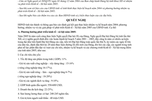 Nghị quyết 3c/2004/NQ-HĐND nhiệm vụ kế hoạch xã hội Thừa Thiên Huế 2004