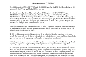 Công văn 02TCT/DNK chính sách thuế