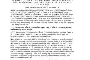 Công văn 350/TCT/PCCS lập mẫu tờ khai thuế giá trị gia tăng và thuế thu nhập doanh nghiệp