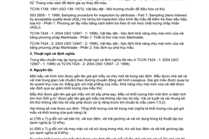 Tiêu chuẩn Việt Nam TCVN 7424-3:2004 (ISO 12947 - 3: 1998) về Vật liệu dệt - Xác định khả năng chịu mài mòn của vải bằng phương pháp Martindale - Phần 3: Xác định sự giảm khối lượng do Bộ Khoa học và Công nghệ ban hành