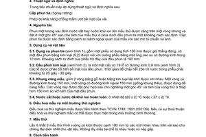 Tiêu chuẩn Việt Nam TCVN 7423:2004 (ISO 4920:1981) về Vải dệt - Xác định khả năng chống thấm nước bề mặt (Phép thử phun tia) do Bộ Khoa học và Công nghệ ban hành