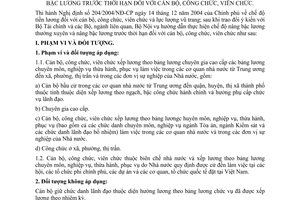 Thông tư 03/2005/TT-BNV hướng dẫn thực hiện chế độ nâng bậc lương thường xuyên trước thời hạn cán bộ, công chức, viên chức