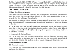 Thông tư 04/2005/TT-BNV hướng dẫn thực hiện chế độ phụ cấp thâm niêm vượt khung cán bộ, công chức, viên chức