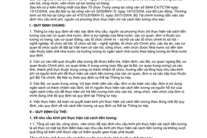 Thông tư 02/2005/TT-BTC hướng dẫn xác định nhu cầu nguồn phương thức chi thực hiện cải cách tiền lương CBCNVC LLVT