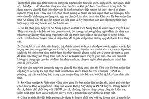 Chỉ thị 04/2005/CT-UB nghiêm cấm sử dụng các ngư cụ cấm để khai thác thuỷ sản