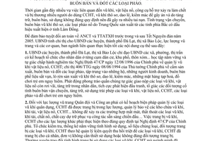 Quyết định 03/2005/CT-UBND thực hiện Nghị định 47/CP Lâm Đồng