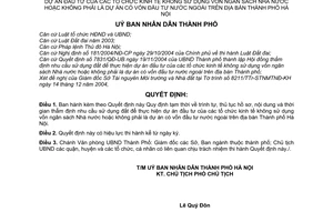Quyết định 12/2005/QĐ-UB trình tự thủ tục hồ sơ nội dung thời gian thẩm định nhu cầu sử dụng đất thực hiện dự án không sử dụng vốn nhà nước ngoài