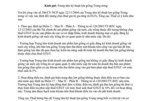 Công văn 470TCT/DNNN xác định đối tượng chịu thuế giá trị gia tăng (GTGT)