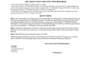 Quyết định 488/QĐ-CTUB  hướng dẫn doanh nghiệp thực hiện thủ tục chính sách hỗ trợ doanh nghiệp tham dự hội chợ, triển lãm trong nước