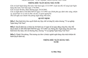 Quyết định 140/2005/QĐ-NHNN Quy chế xét tặng Kỷ niệm chương Vì sự nghiệp Ngân hàng Việt Nam