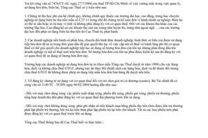 Công văn 619TCT/PCCS mắc trong việc quản lý, sử dụng hóa đơn, biên lai