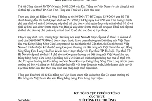 Công văn 748TCT/DNNN đăng ký mã số thuế, khai nộp thuế