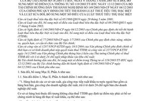 Thông tư 18/2005/TT-BTC Luật thuế tiêu thụ đặc biệt sửa đổi 119/2003/TT-BTC