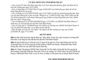 Quyết định 19/2005/QĐ-UBBT mức thu, nộp quản lý sử dụng Phí khai thác