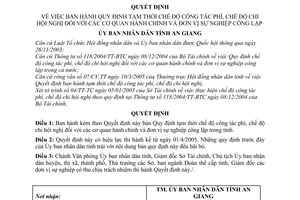 Quyết định 775/2005/QĐ-UB chế độ công tác phí chi hội nghị đối với cơ quan hành chính đơn vị sự nghiệp công lập