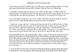 Công văn 1082TCT/TS thực hiện chính sách thu về đất đai