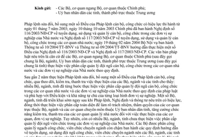 Công văn 843/BNV-CCVC đôn đốc các Bộ, ngành, tỉnh thực hiện phân cấp quản lý cán bộ, công chức theo quy định tại NĐ 116 và 117