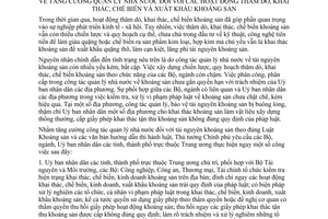 Chỉ thị 10/2005/CT-TTg tăng cường quản lý nhà nước hoạt động thăm dò khai thác chế biến xuất khẩu khoáng sản
