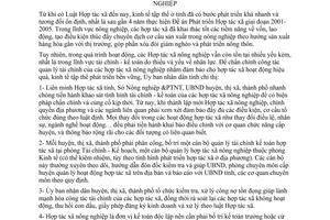 Chỉ thị 11/2005/CT-UB tăng cường công tác quản lý tài chính - kế toán HTX Nông nghiệp