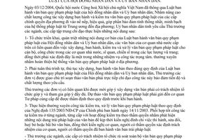 Chỉ thị 17/2005/CT-UB thực hiện Luật Ban hành văn bản quy phạm pháp luật Bình Dương