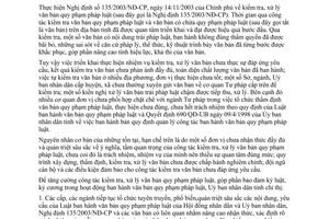 Chỉ thị 09/CT-UBND năm 2005 tăng cường kiểm tra xử lý văn bản pháp luật Phú Thọ